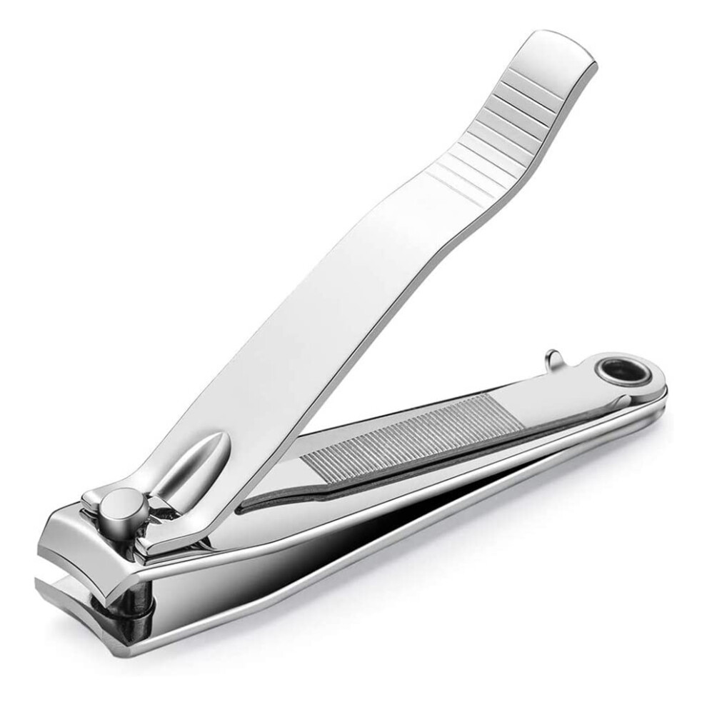 Stainless Steel Nail Clipper and Cuticle Nipper with Precision Blades for Manicure and Pedicure
