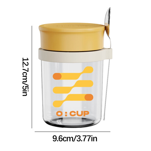 Kayannuo Home Essentials Clearance Φορητό γυάλινο βάζο πρωινού με διαβαθμισμένο μέγεθος και 1
