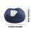 Κάλυμμα καρέκλας YMARPT Giant Bean Bag (Μόνο κάλυμμα) - Στρογγυλό μαλακό, αφράτο βελούδο PV 4