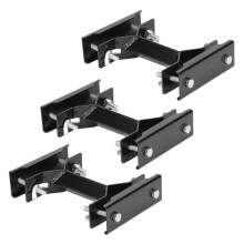 Support pour accessoires de terrasse - Conception optimisée pour une installation facile, acier robuste assurant durabilité et résistance à la