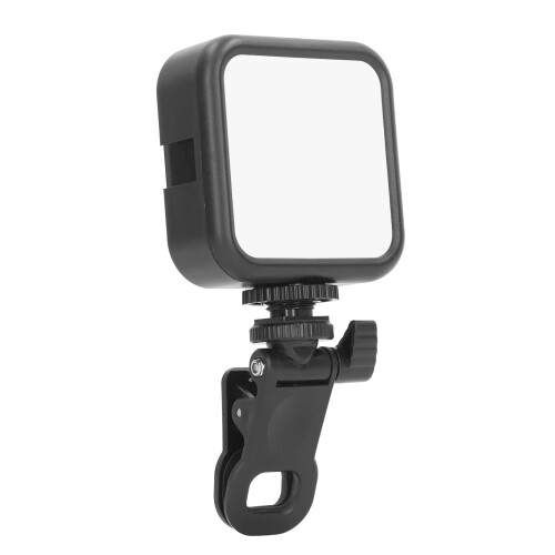 Φορητό φως βίντεο για Vlogging, Selfie, Mini LED filllight με αδιαβάθμητη ρύθμιση φωτεινότητας 2