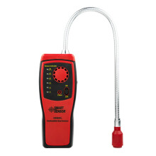 Gasschnüffler, Schwefelwasserstoffdetektor, tragbarer LED-Detektor für brennbare Gase, Gaslecktester und -analysator mit akustischen und optischen