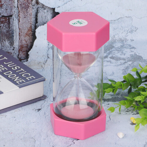 Non-breakable Design Sand Timer, Durable Material & Time Management Habit For Wide Uses 2