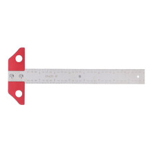 Measuring Scriber With Dual Scale Metric Imperial Units High Accuracy Stable And Durable Metal Wood Material Wide Application In Woodworking Cabinet