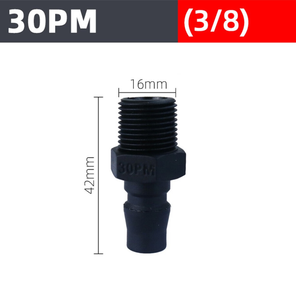 External Thread Quick Connector Trachea Quick Plug Pneumatic Tool Accessories 9433291377499