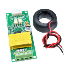 PZEM-004T digitális, többfunkciós váltóáramú mérő, teljesítmény, volt, amper, árammérő modul, TTL COM2/COM3/COM4 0-100A-hez