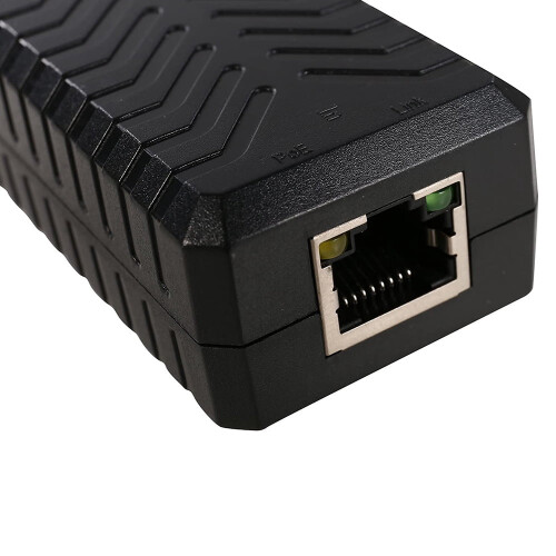 Επέκταση POE 1 θύρας 10/100Mbps με τυπική είσοδο / έξοδο IEEE802.3Af για κάμερα IP, απόσταση 1