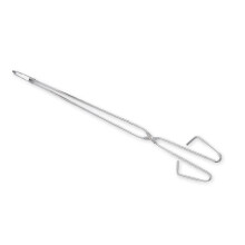 Pinze per carbone, pinze versatili a bastoncino, pinze per barbecue resistenti in acciaio inossidabile, pinze per carbone