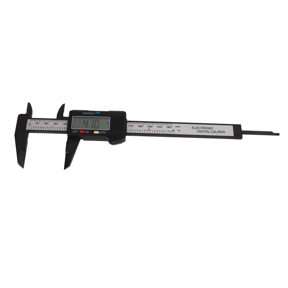 Digital Caliper 0.1Mm/0.01In Accuracy Auto Off Lcd Vernier Caliper Metal Gray 3021381305567