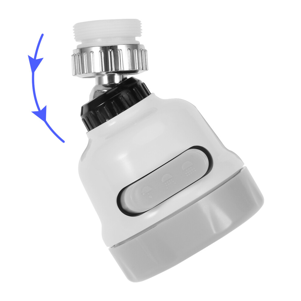 3Pcs Water Saving Faucet Sprayer Abs Material Kitchen Sink Extender 3622197477310