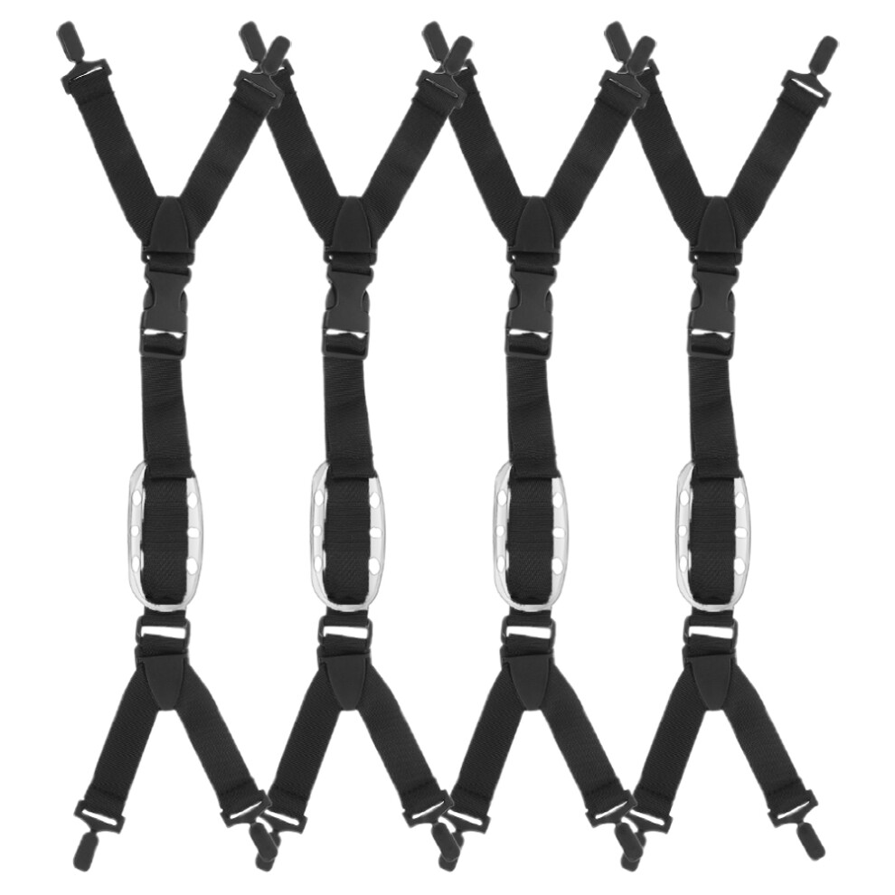 16Pcs Hard Hat Chin Strap Replacement Black Antislip Nylon Pp Outdoor 3622197477457