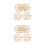 10Pcs Bamboo Vegetable Press Tool Light Brown for Home Fermenting Jars 6