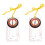 2Pcs Hiking Map Compass Durable Acrylic Steering Tool for Travel Use 4