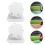 4Pcs Football Visor Quick Clips, Durable Nylon Fasteners 10