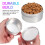20Pcs Dog Scent Training Canisters Aluminum Tin Containers Silver 8