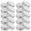 20Pcs Dog Scent Training Canisters Aluminum Tin Containers Silver 11
