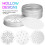 20Pcs Dog Scent Training Canisters Aluminum Tin Containers Silver 9