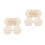 10Pcs Bamboo Vegetable Press Tool Light Brown for Home Fermenting Jars 5