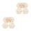 10Pcs Bamboo Vegetable Press Tool Light Brown for Home Fermenting Jars 8
