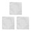 3Pcs Beginner Friendly White Embroidery Cloth for Rug and Craft Use 4