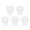 5Pcs Pet Hanging Kitchen Compost Bin for Cabinet and Under Sink Use 5