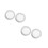 4Pcs Silver Car Speaker Grill Covers Metal Mesh Protective 7