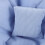 Sky-Blue Soft Mini Doll Sofa Foam Seat for Car Dashboard Display 7