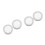 4Pcs Silver Car Speaker Grill Covers Metal Mesh Protective 6