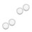 4Pcs Silver Car Speaker Grill Covers Metal Mesh Protective 10