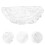 5Pcs Transparent PVC Round Tablecloth Waterproof Elastic Edge Cover 11