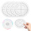 4Sets White Kumihimo Disk DIY Bracelet Tool with Firm Thread Hold 6