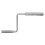 Durable Silver Manual Bed Crank Handle Nursing Care Bed Accessory 1