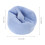 Sky-Blue Soft Mini Doll Sofa Foam Seat for Car Dashboard Display 3