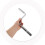 Durable Silver Manual Bed Crank Handle Nursing Care Bed Accessory 4