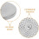Silver Embossed Wine Decanter Holder for Rapid Aeration 8