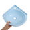 Sky-Blue Floating Wall Hung Plastic Bathroom Basin 4