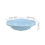 Sky-Blue Floating Wall Hung Plastic Bathroom Basin 2