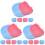 18Pcs Small Hamster Bowls Washable Rat Supplies 2