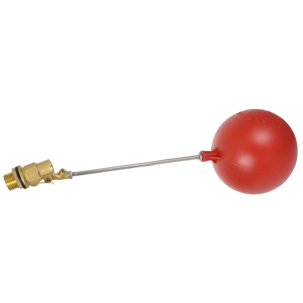 2Pcs Red Water Float Valve For Tanks Automatic Level Control Leakproof 3622678728696