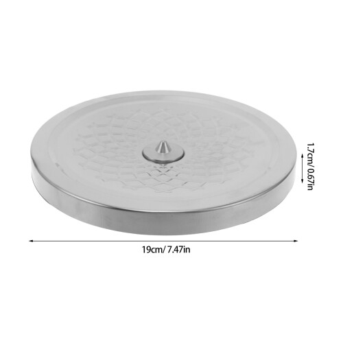 Silver Embossed Wine Decanter Holder for Rapid Aeration 1