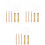 15Pcs Sturdy Bead Threader for DIY Jewelry Multi Color Beading Needles 5