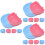 18Pcs Small Hamster Bowls Washable Rat Supplies 6