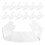 40Pcs Disposable Sweat Absorbent Pads White Cotton Under Belly Liners 1