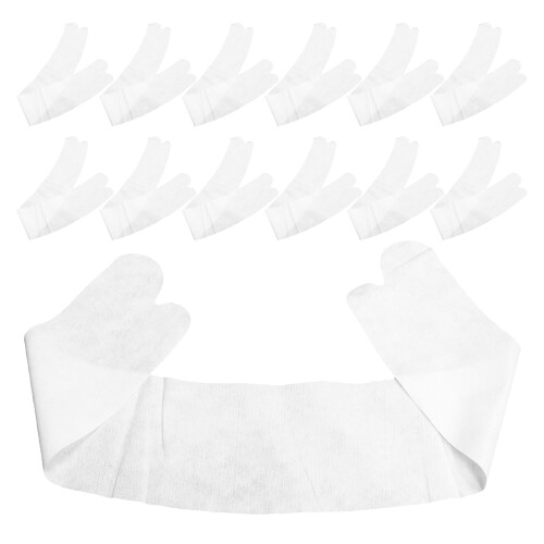 40Pcs Disposable Sweat Absorbent Pads White Cotton Under Belly Liners