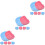 18Pcs Small Hamster Bowls Washable Rat Supplies 5