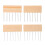4Pcs Artist Paint Tools Wood Handle Texture Combs for Canvas Painting 1