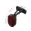 Lightweight Black Seat Hidden Tracker Mount with Bike Reflectors 2