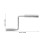Durable Silver Manual Bed Crank Handle Nursing Care Bed Accessory 2