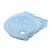 Sky-Blue Floating Wall Hung Plastic Bathroom Basin 8