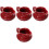 4Pcs Ceramic Gravy Bowls Boats for Storage Use 4